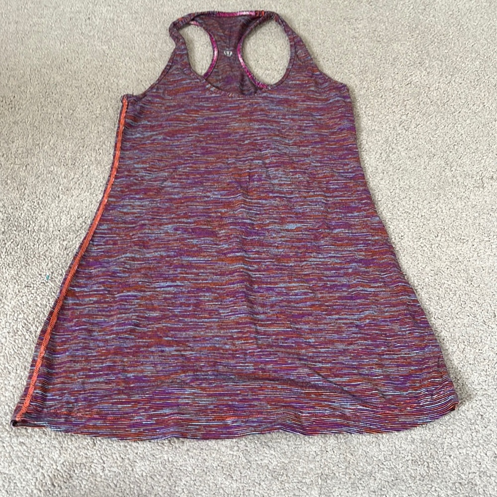 Lululemon racer back fitted tank - Multicolored size small